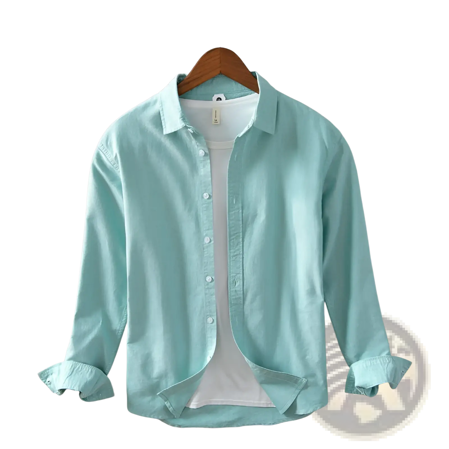 Men's Premium 100% Linen Long Sleeve Casual Shirt