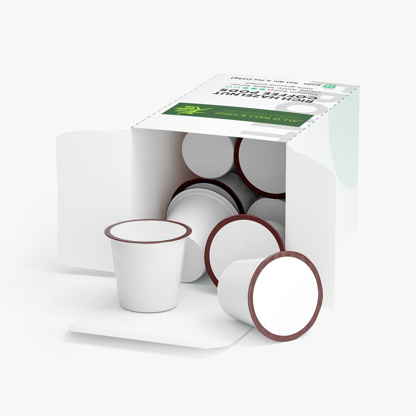 Rich Hazelnut Coffee Pods (Medium Roast)