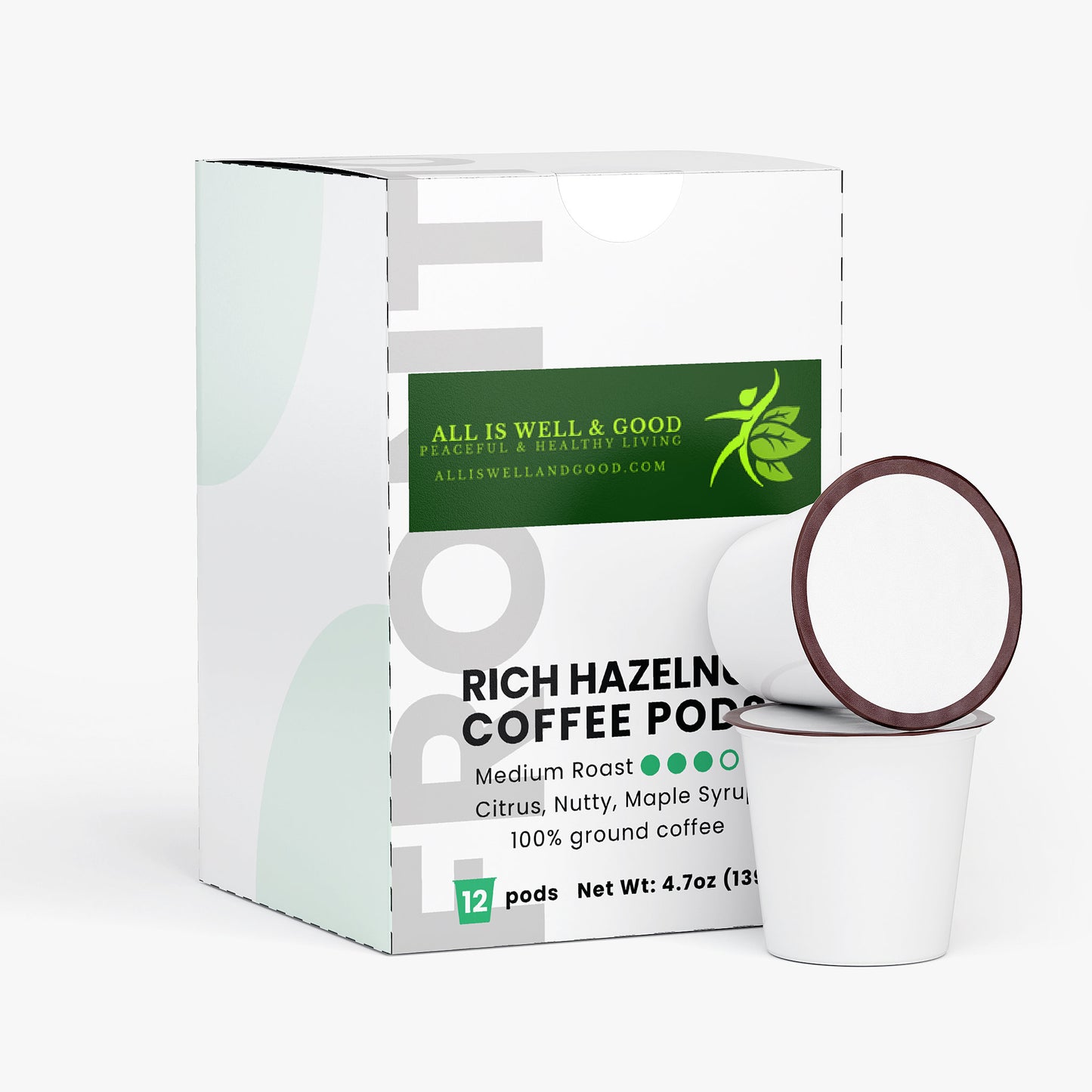 Rich Hazelnut Coffee Pods (Medium Roast)