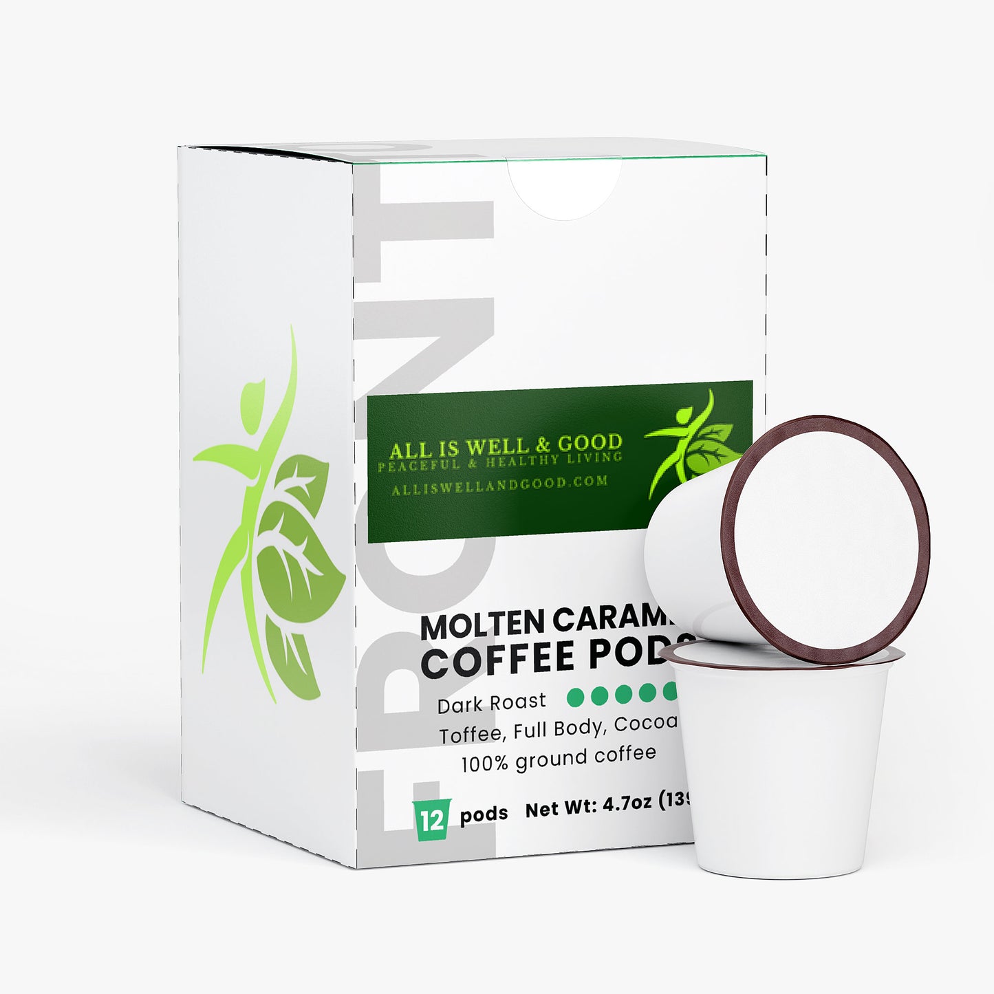 Molten Caramel Coffee Pods (Dark Roast)