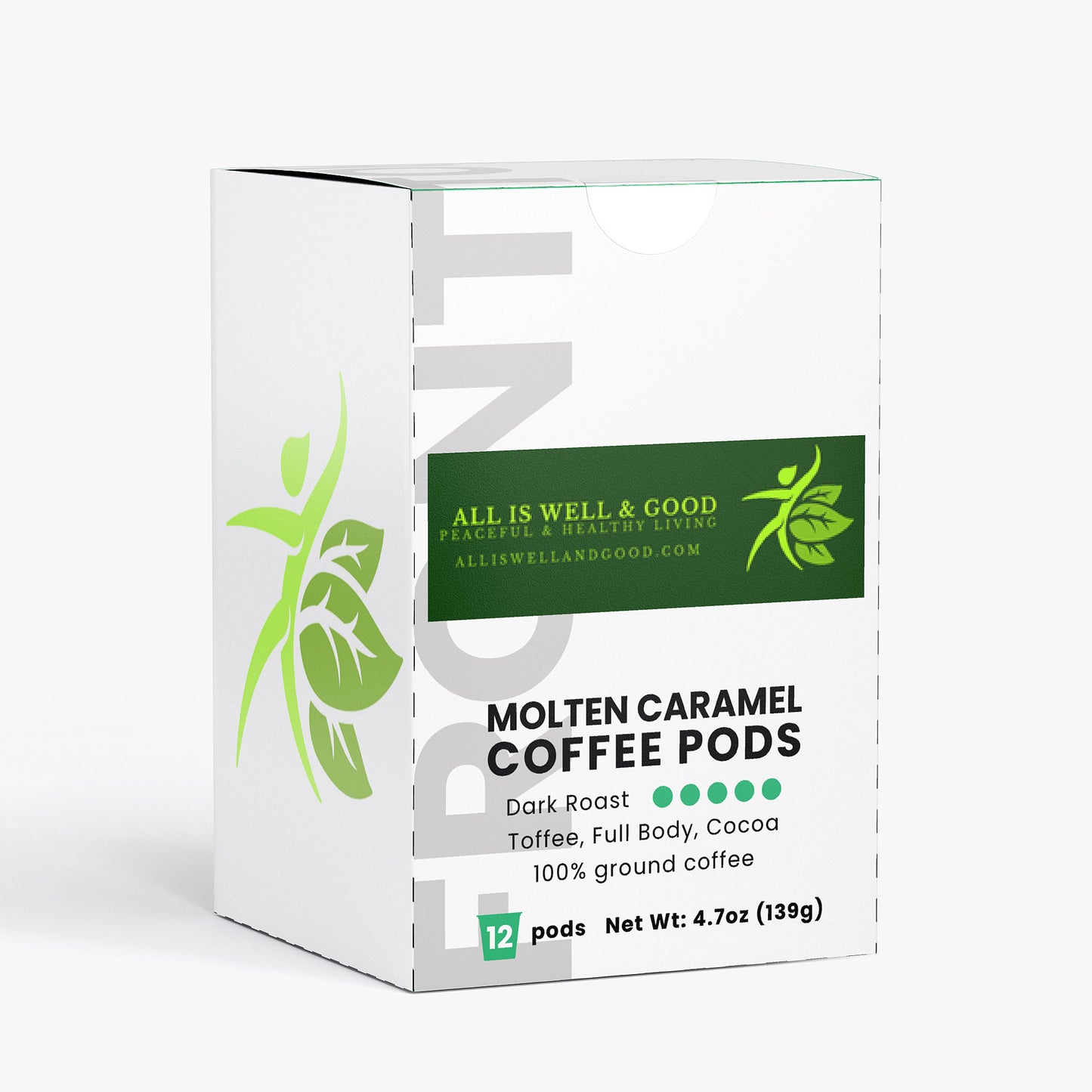 Molten Caramel Coffee Pods (Dark Roast)