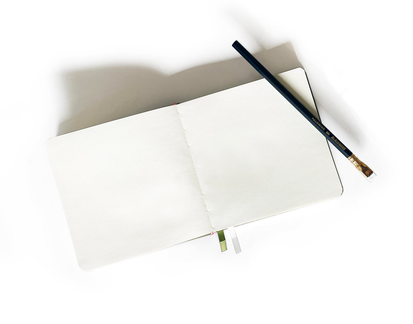 Blank Square Linen Notebook