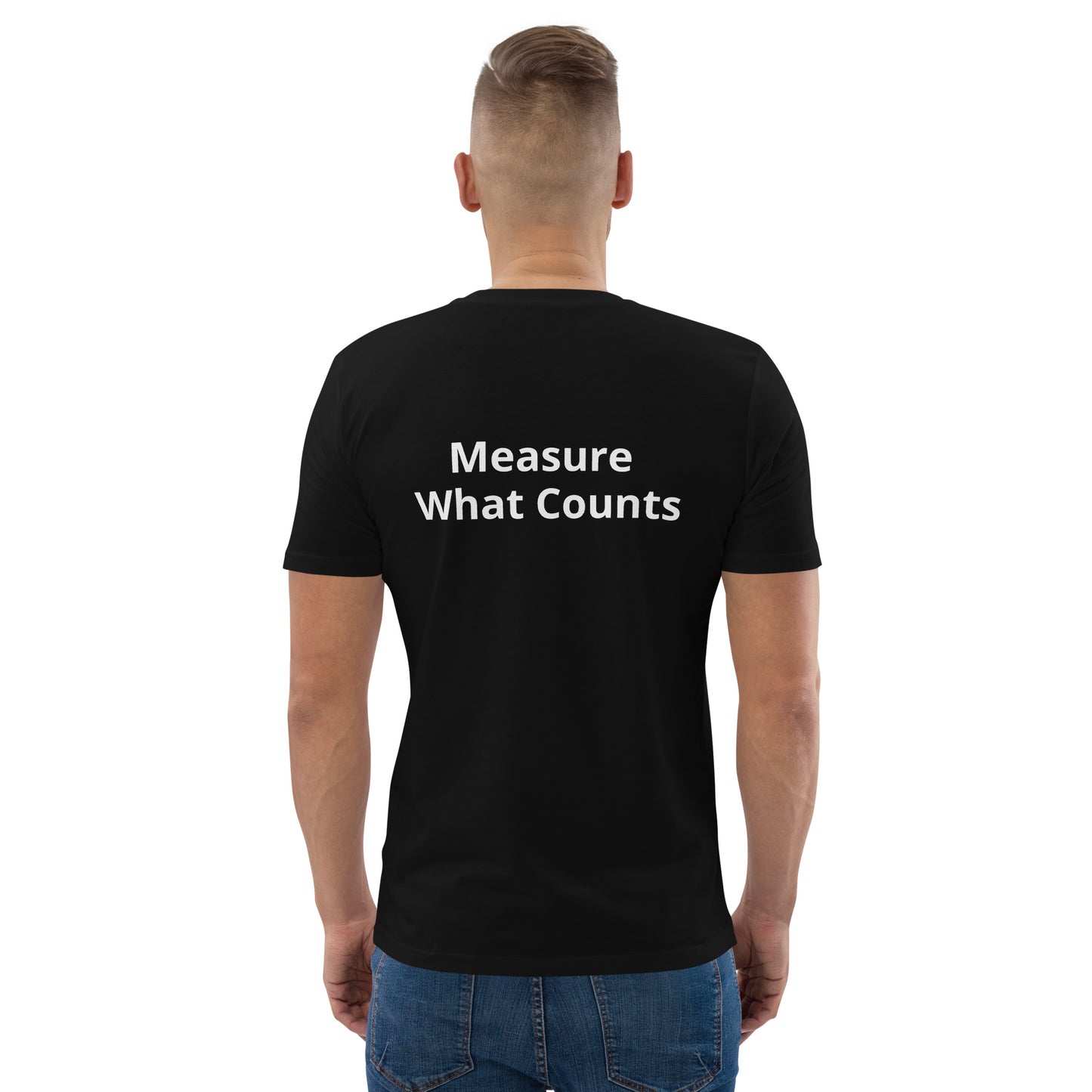 Measure What Counts Unisex organic cotton t-shirt