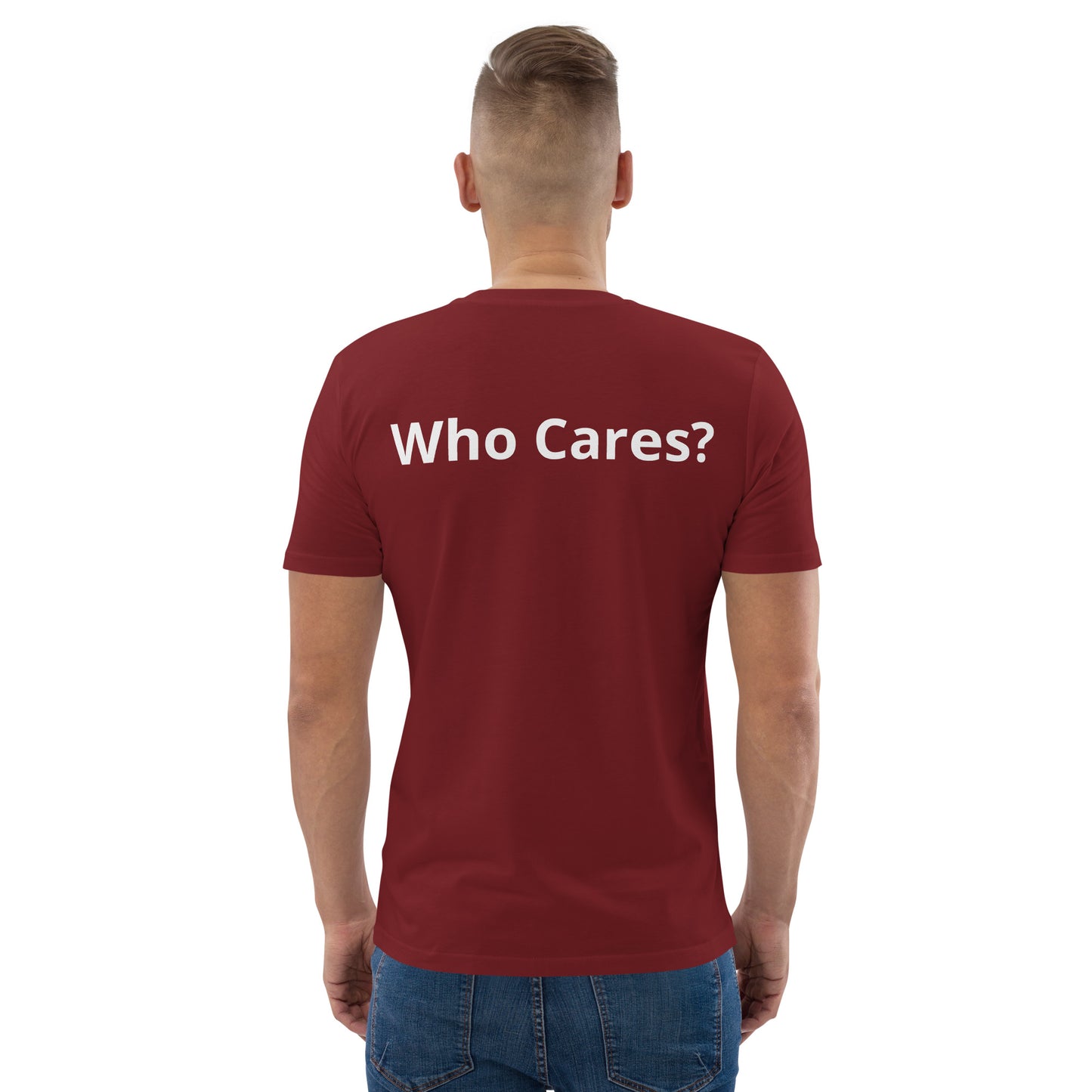 Who Cares? Unisex organic cotton t-shirt