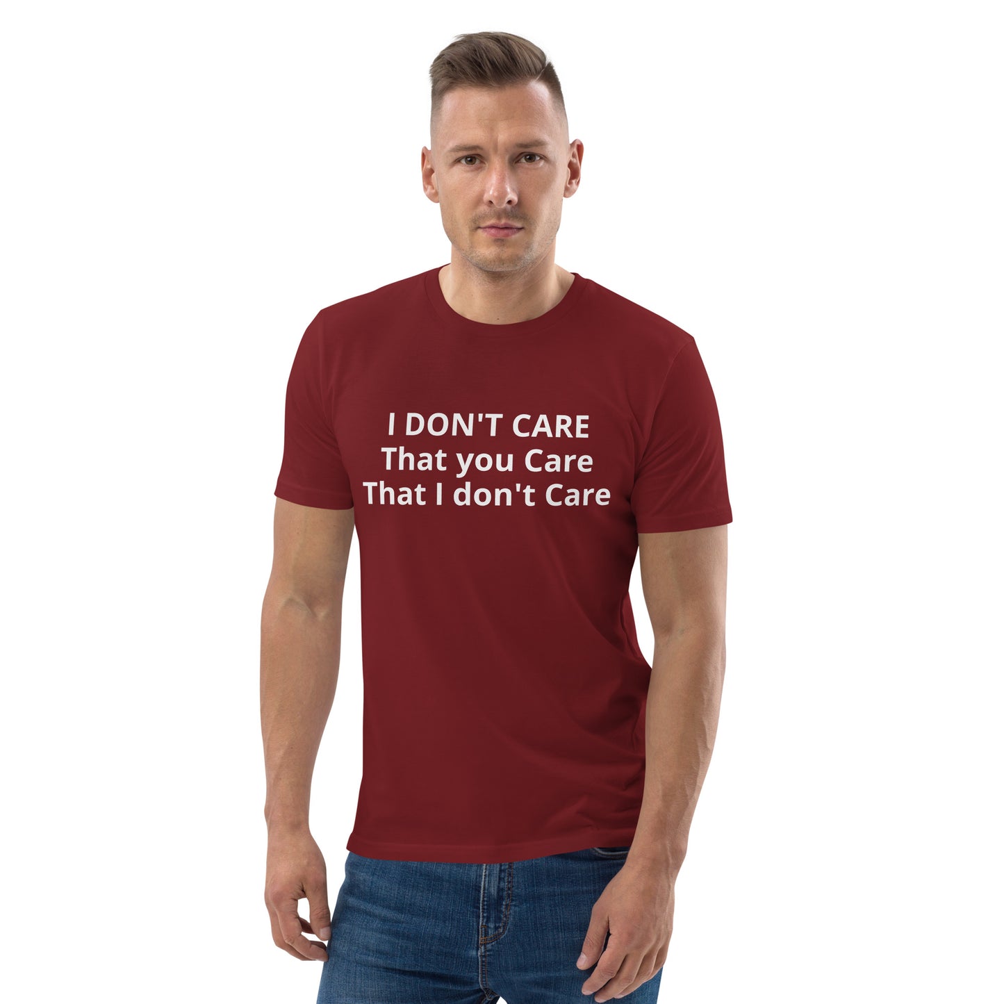 Who Cares? Unisex organic cotton t-shirt