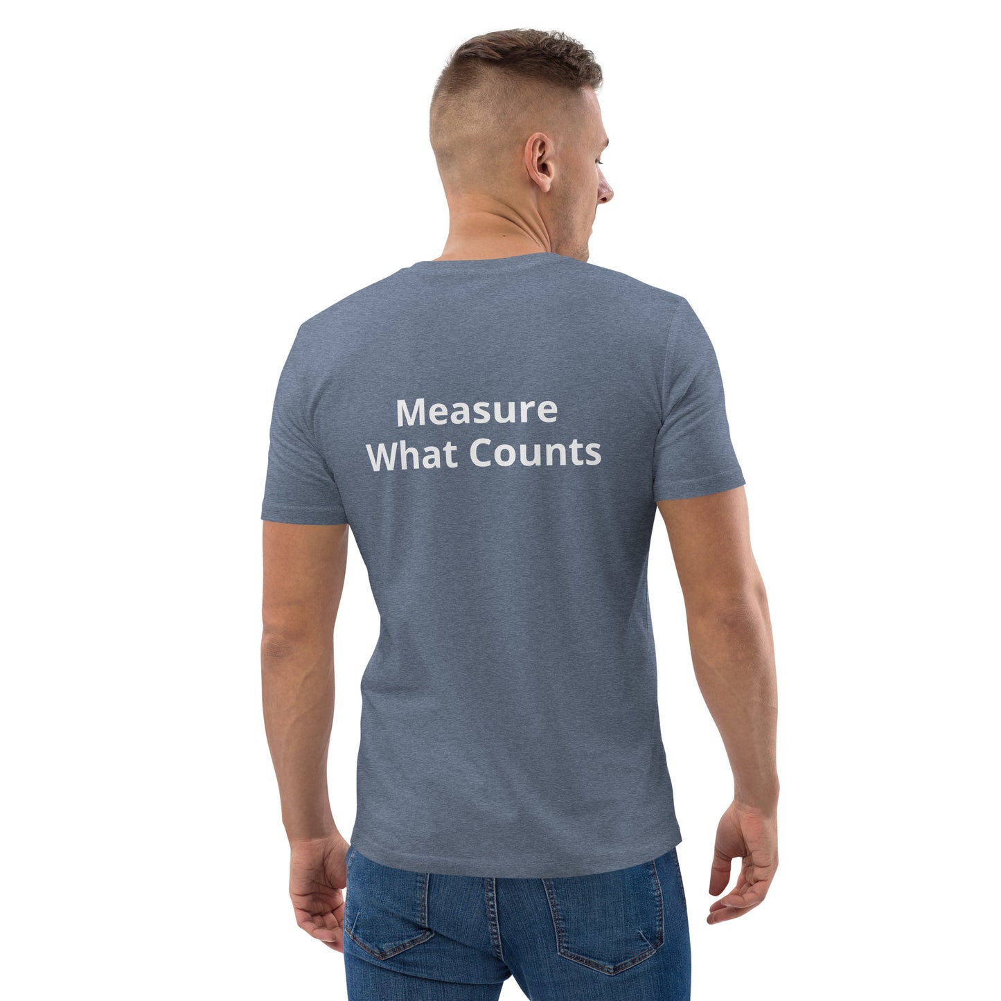 Measure What Counts Unisex organic cotton t-shirt