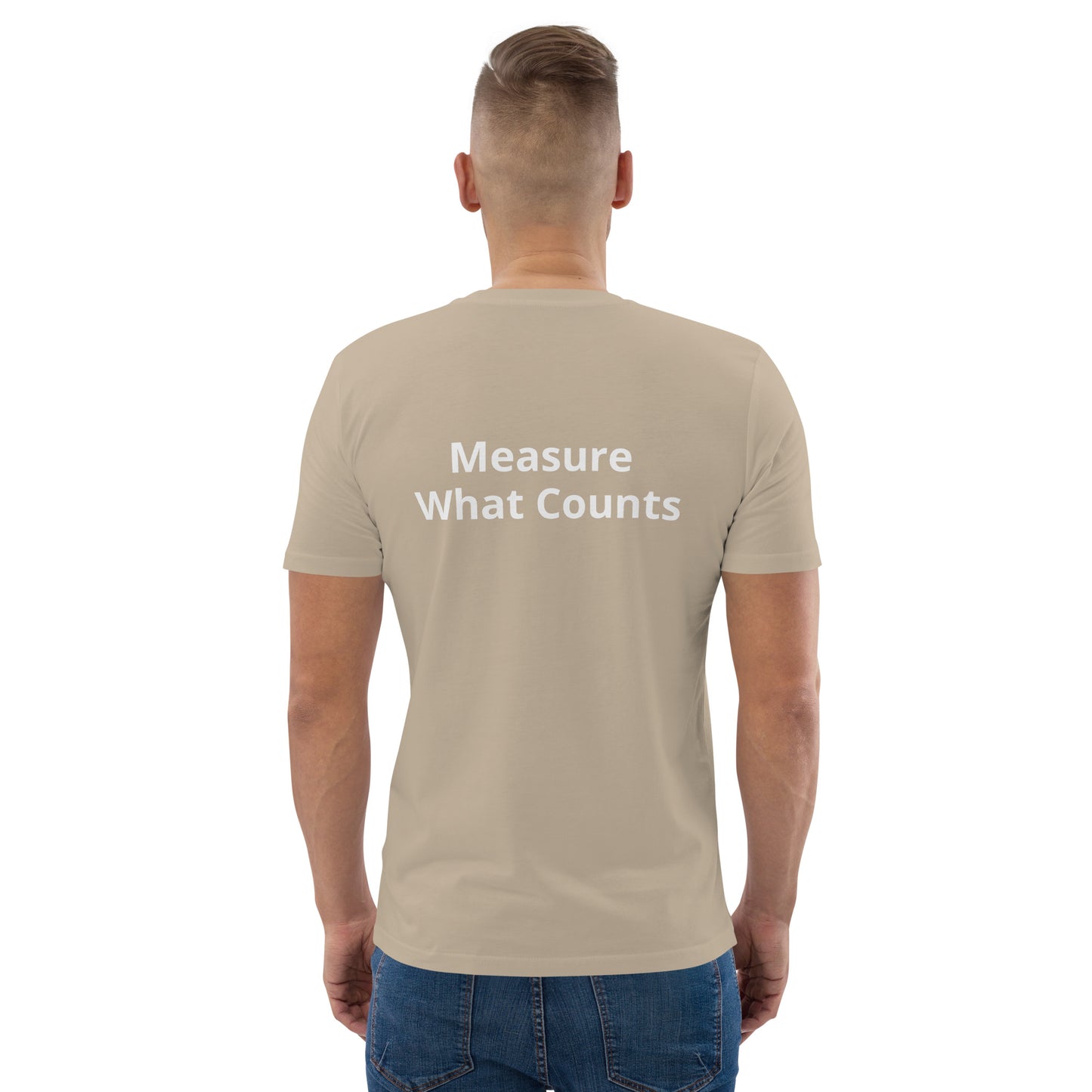 Measure What Counts Unisex organic cotton t-shirt