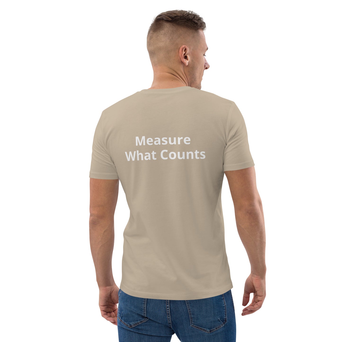 Measure What Counts Unisex organic cotton t-shirt