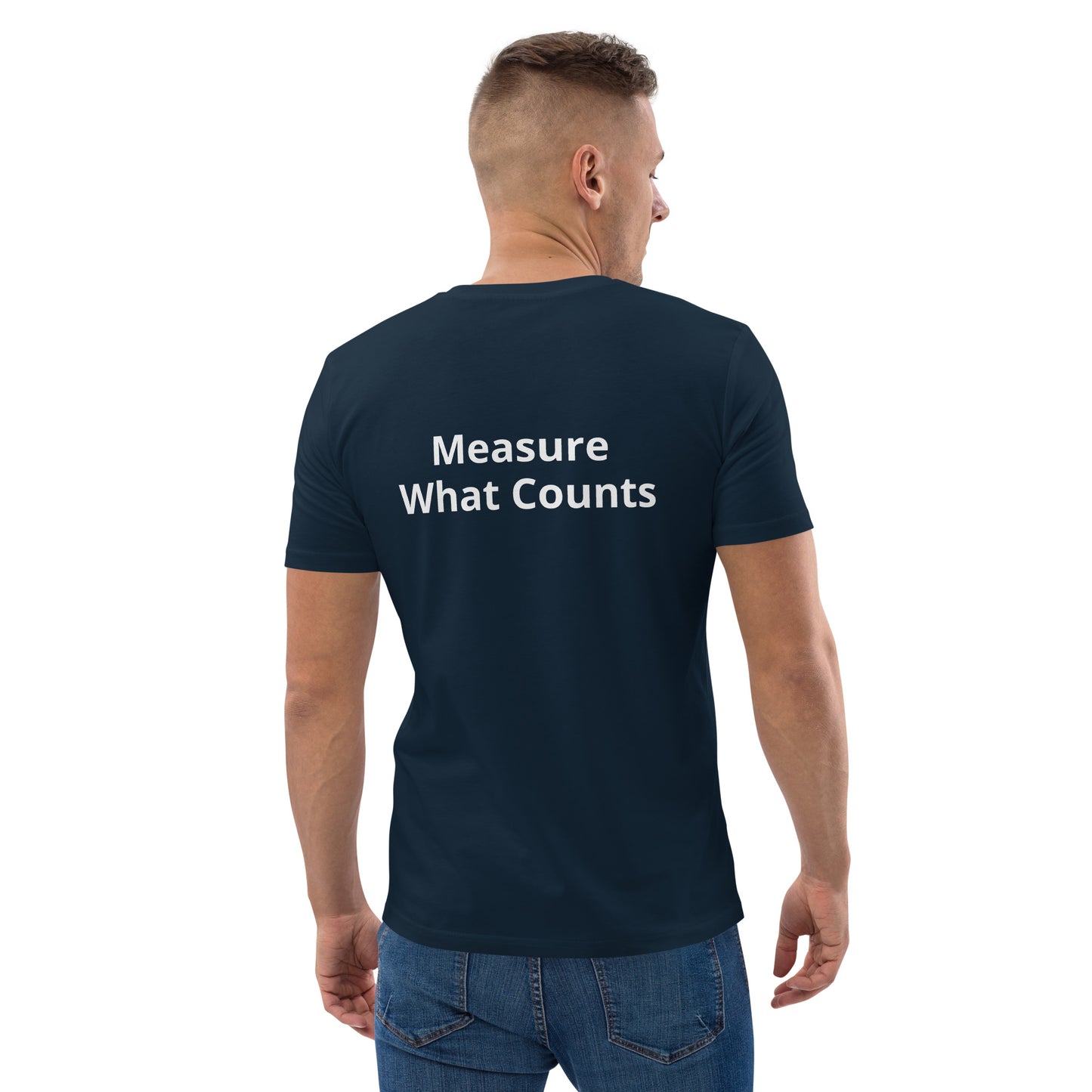 Measure What Counts Unisex organic cotton t-shirt