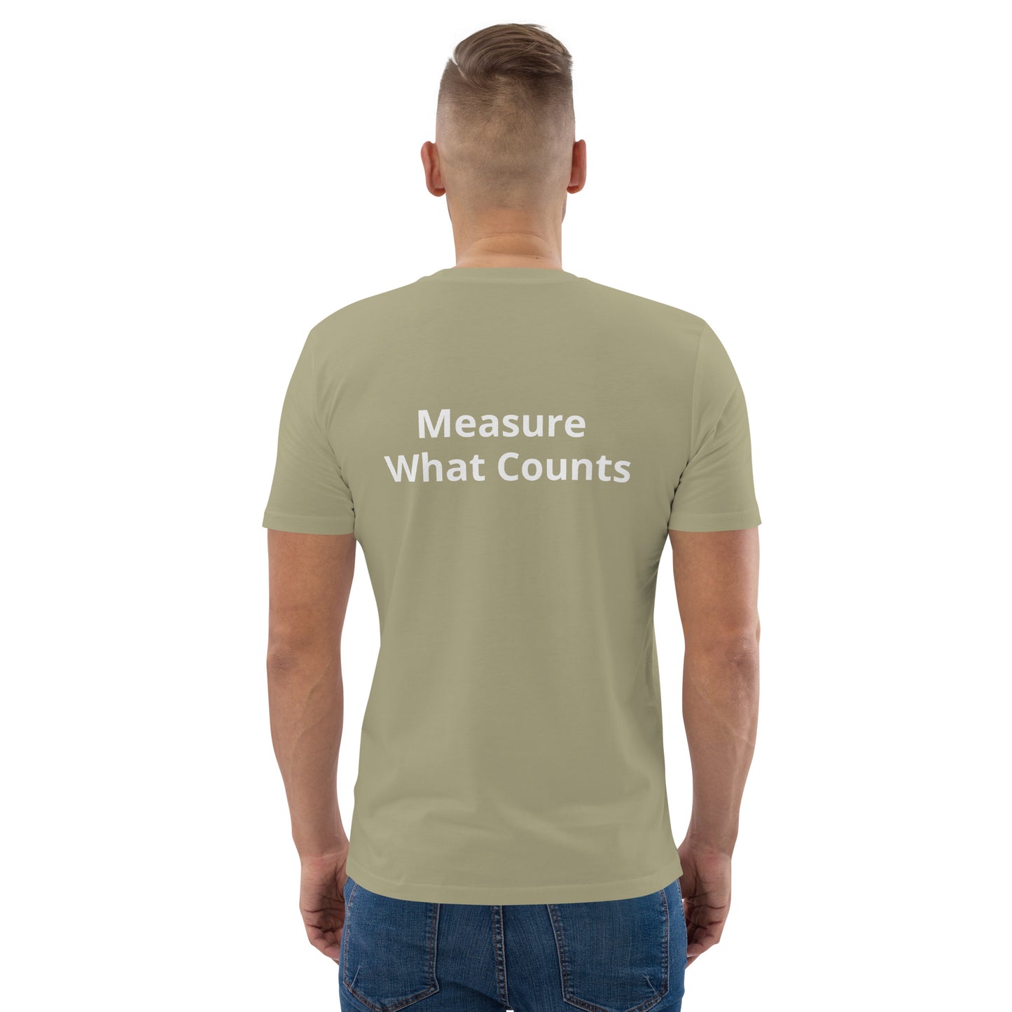 Measure What Counts Unisex organic cotton t-shirt