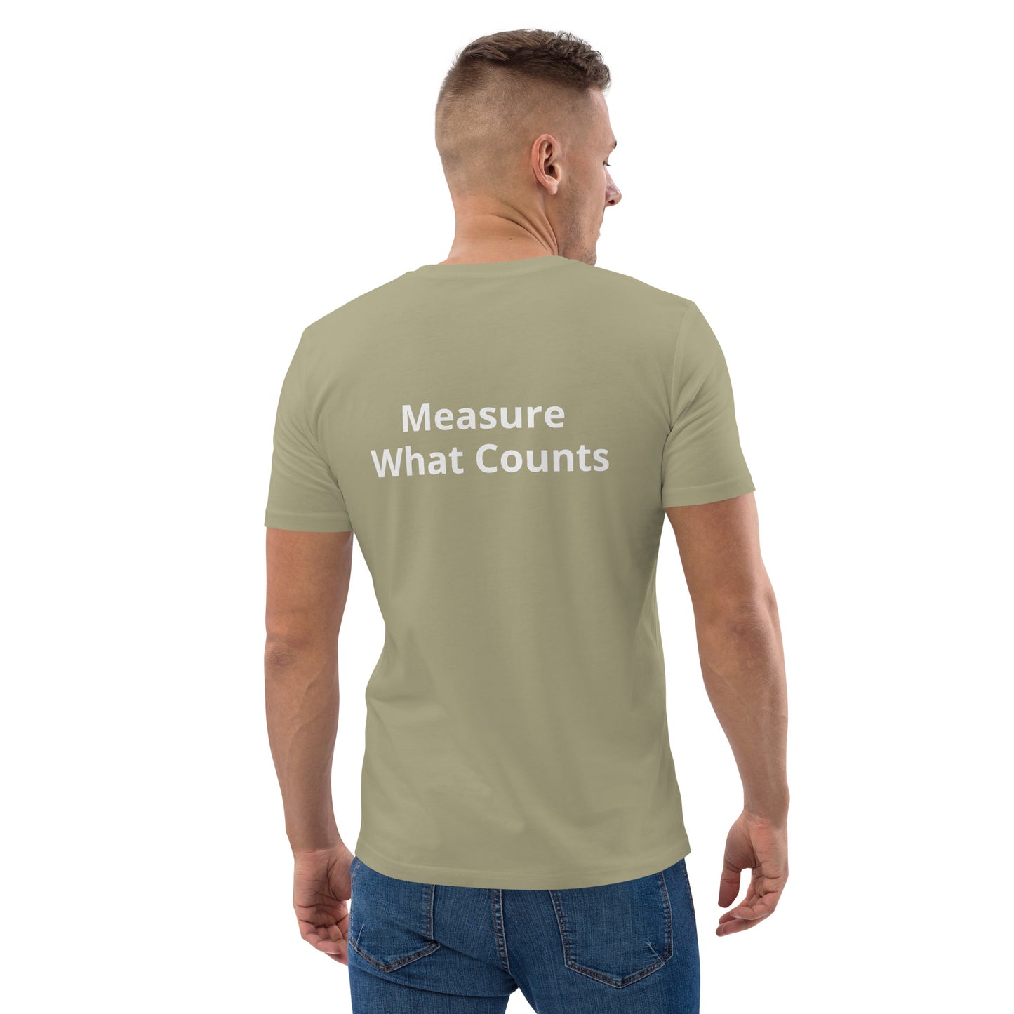 Measure What Counts Unisex organic cotton t-shirt