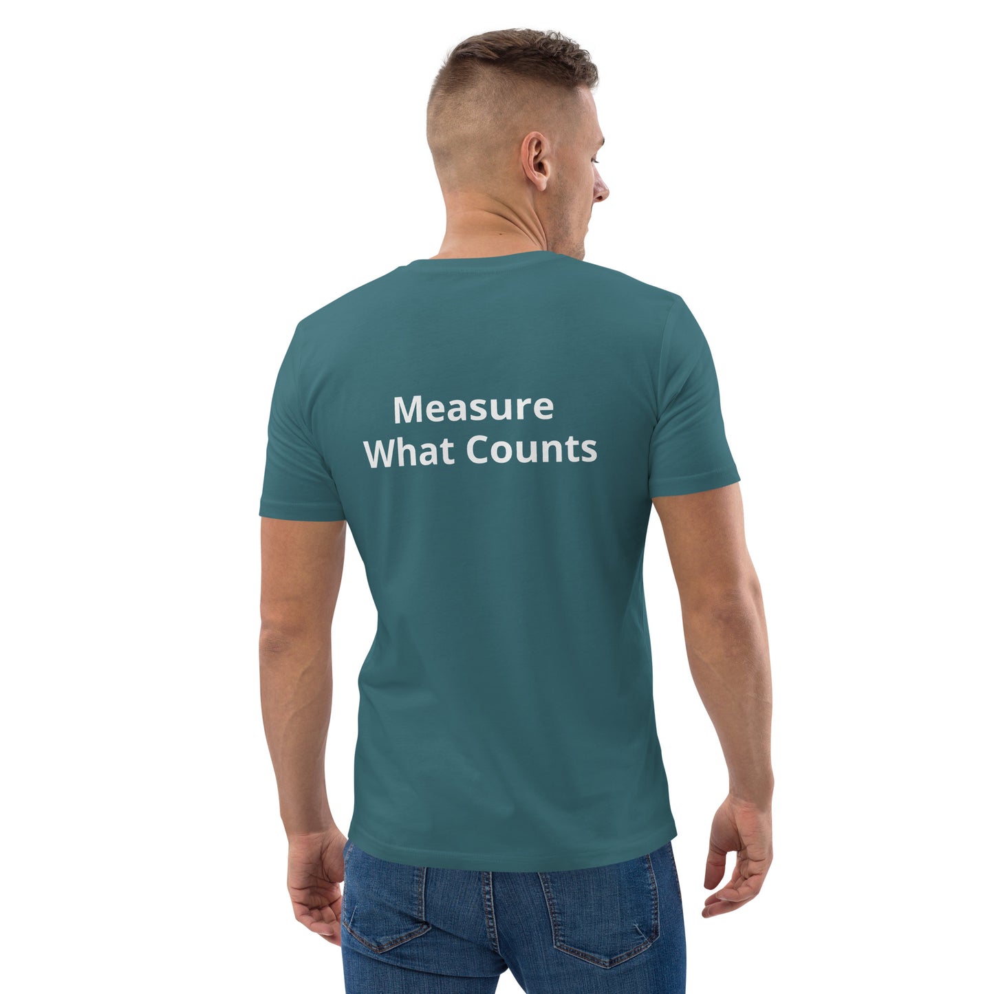 Measure What Counts Unisex organic cotton t-shirt